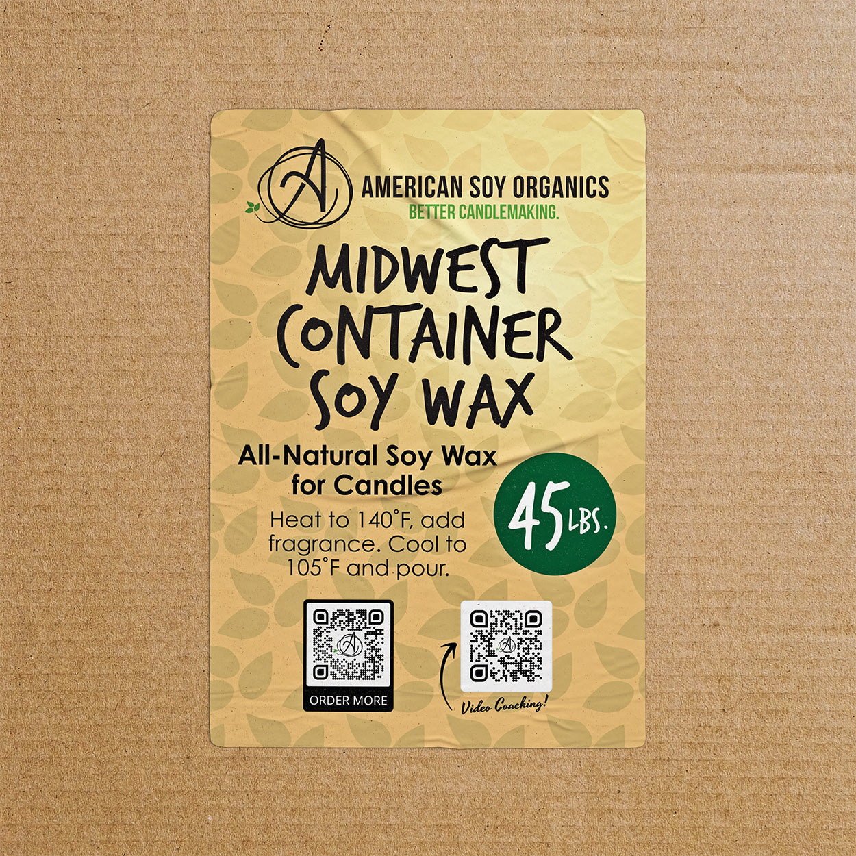 Midwest Container Soy Wax