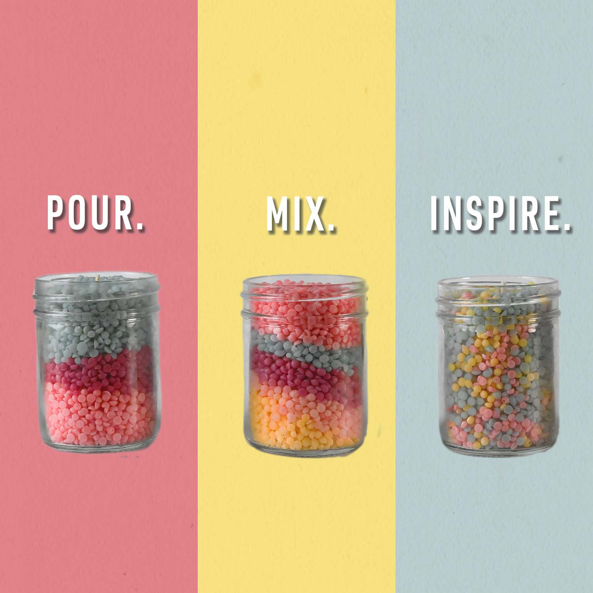 Oatmeal, Milk, and Honey Scented Soy Beads