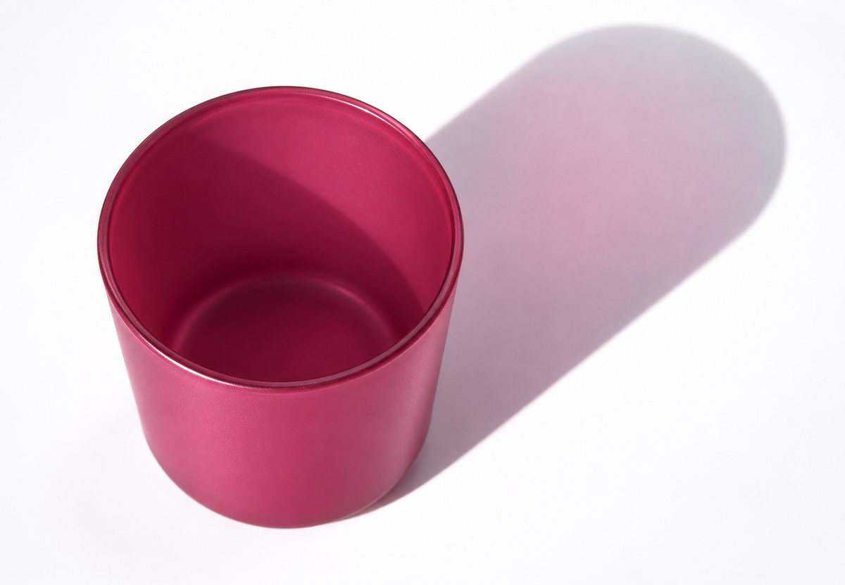 Raspberry Shimmer Opaque 15 oz Container