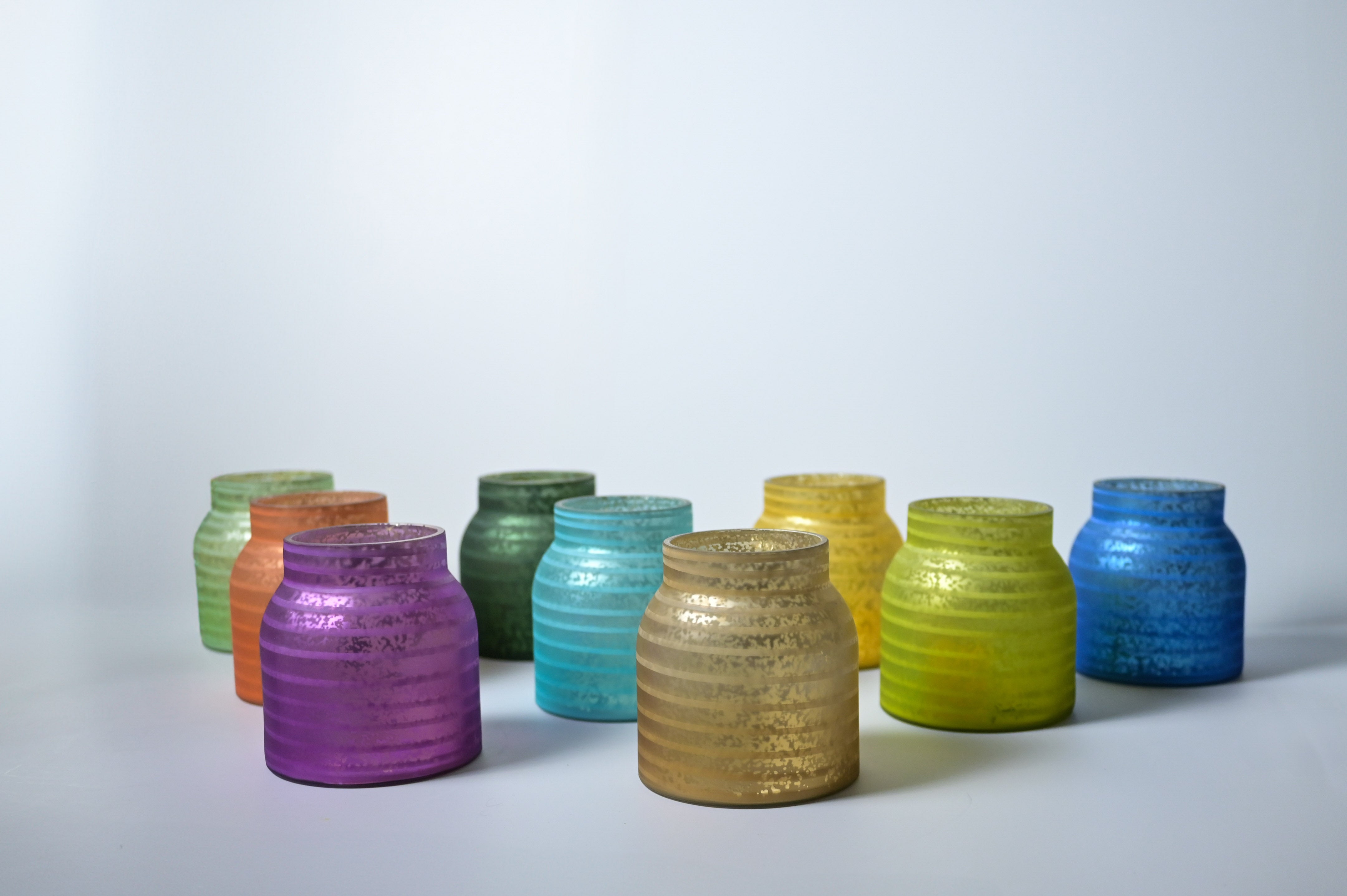 Stripe Jars - 4 pack