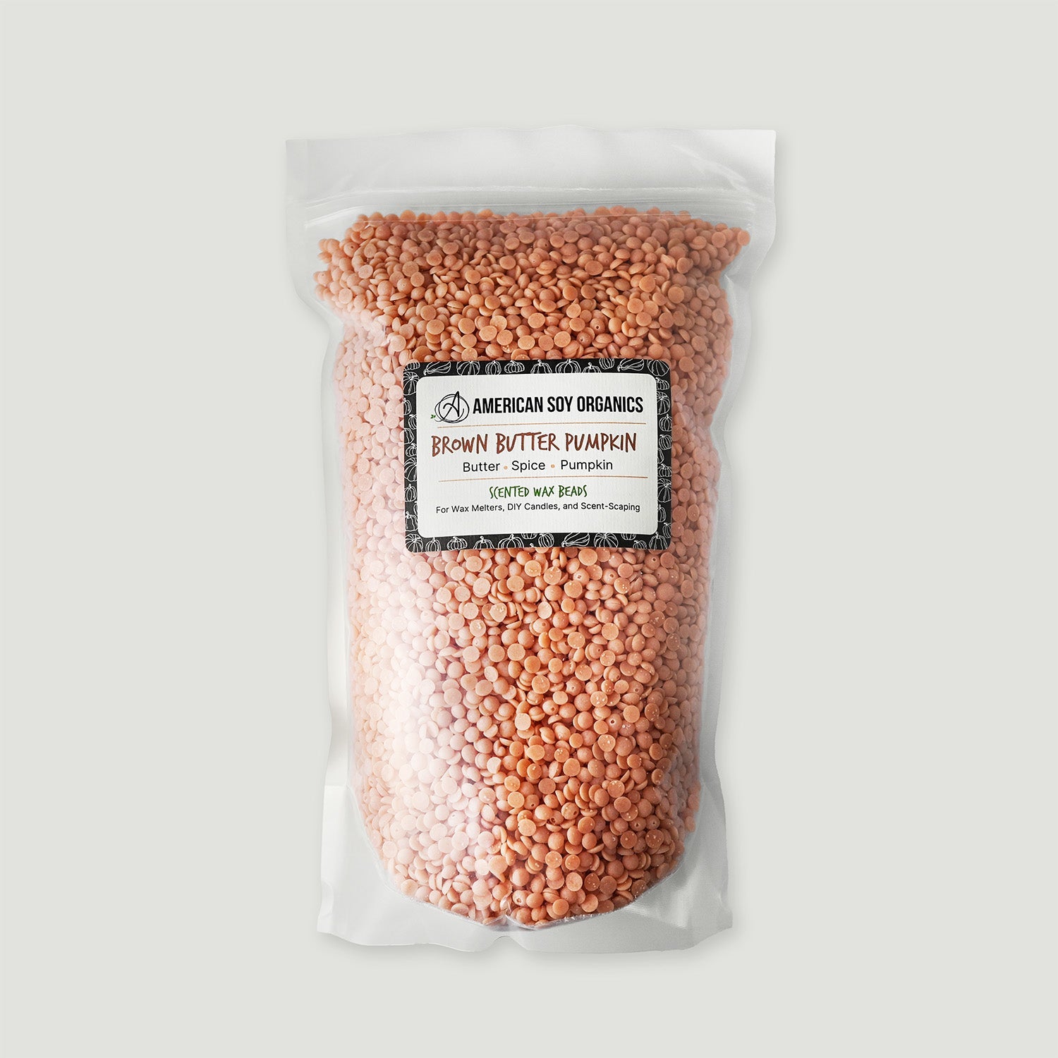 Brown Butter Pumpkin Scented Soy Beads