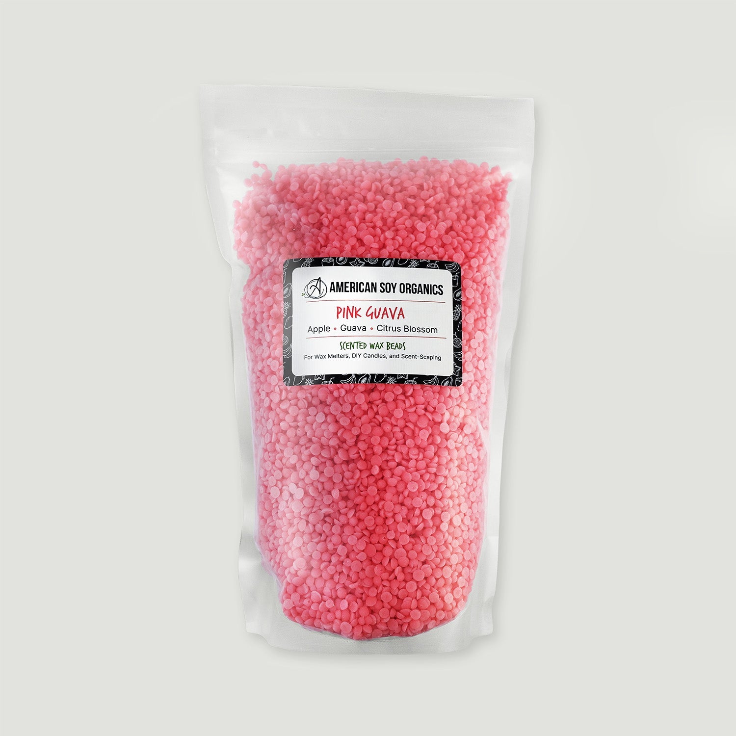 Pink Guava Scented Soy Beads