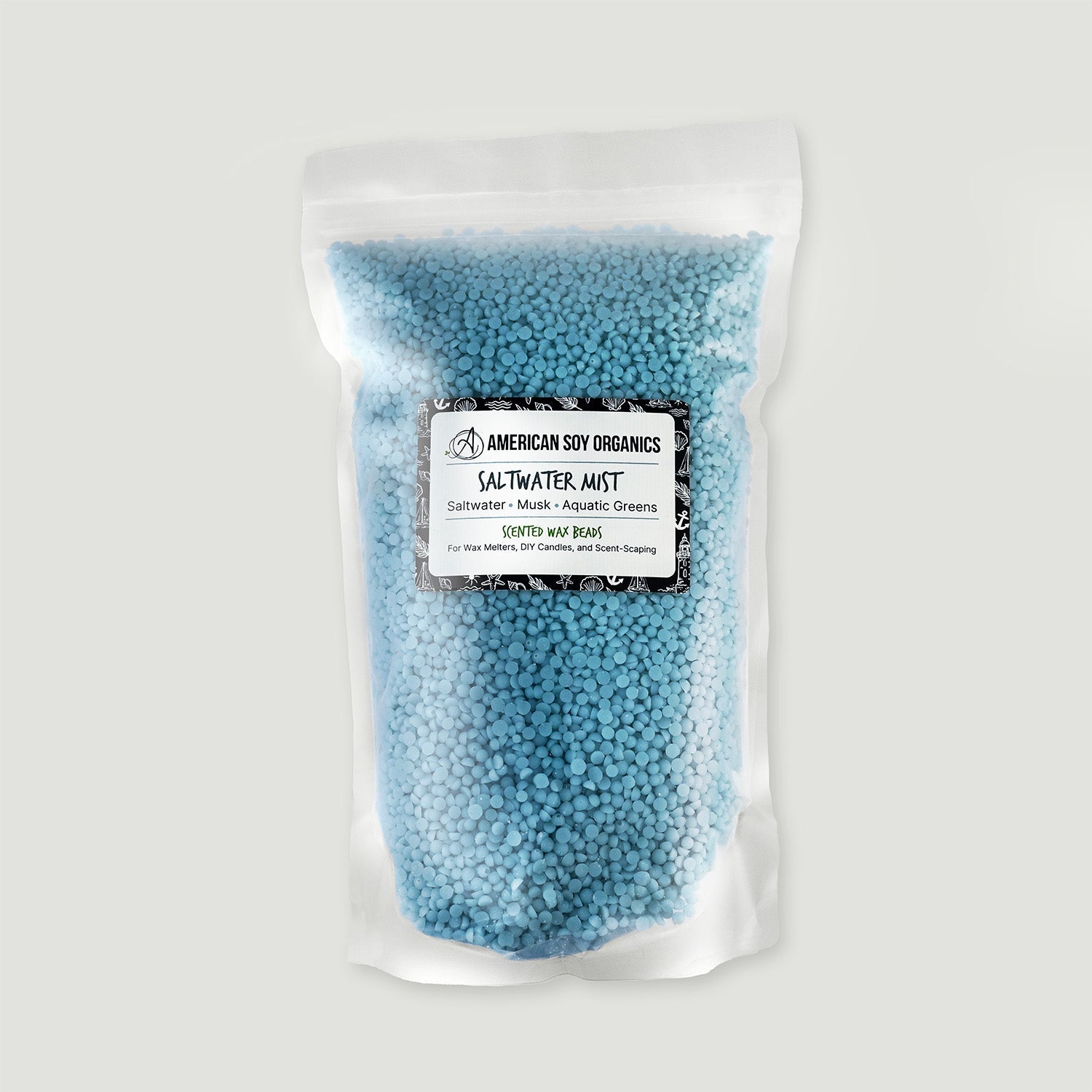 Saltwater Mist Scented Soy Beads