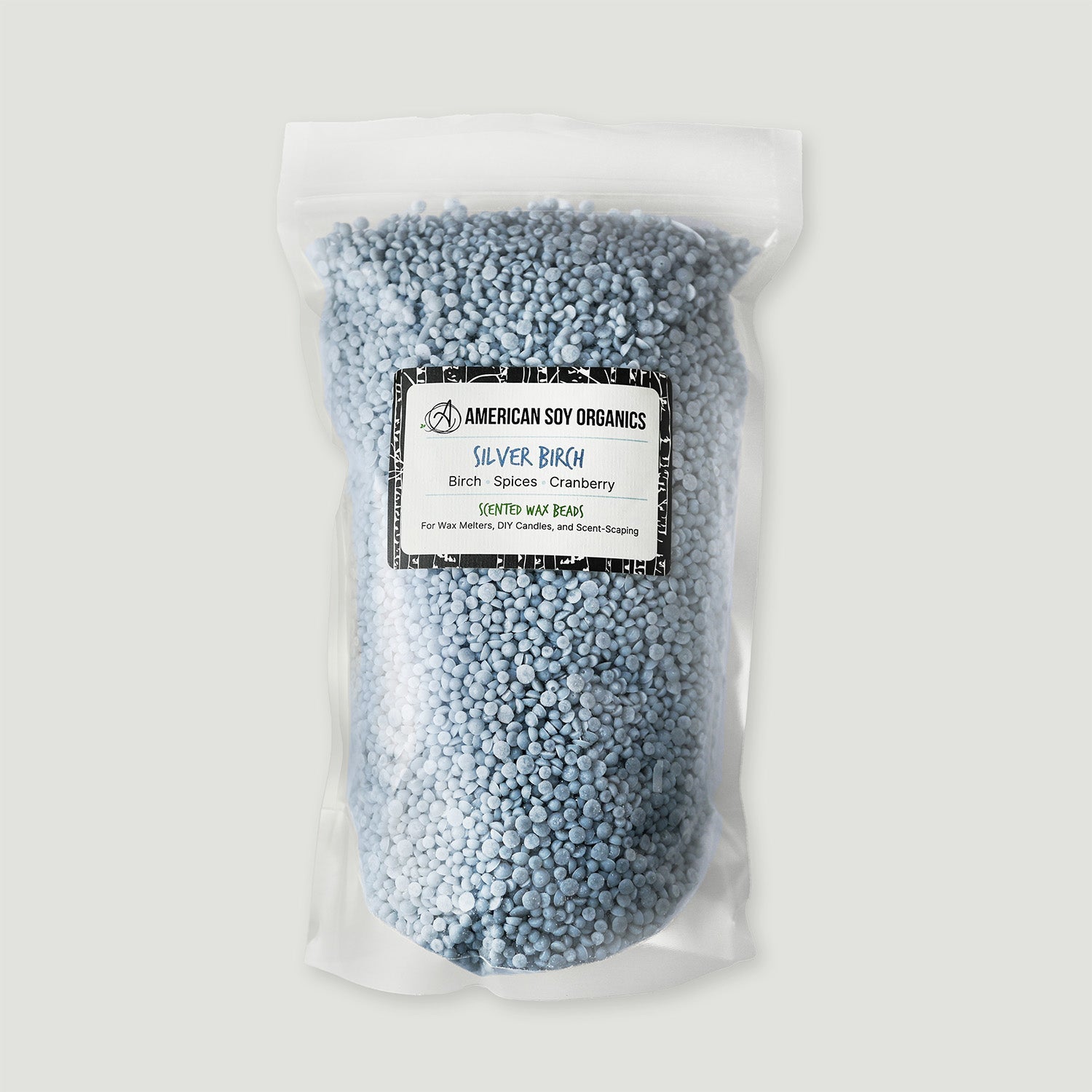 Silver Birch Scented Soy Beads