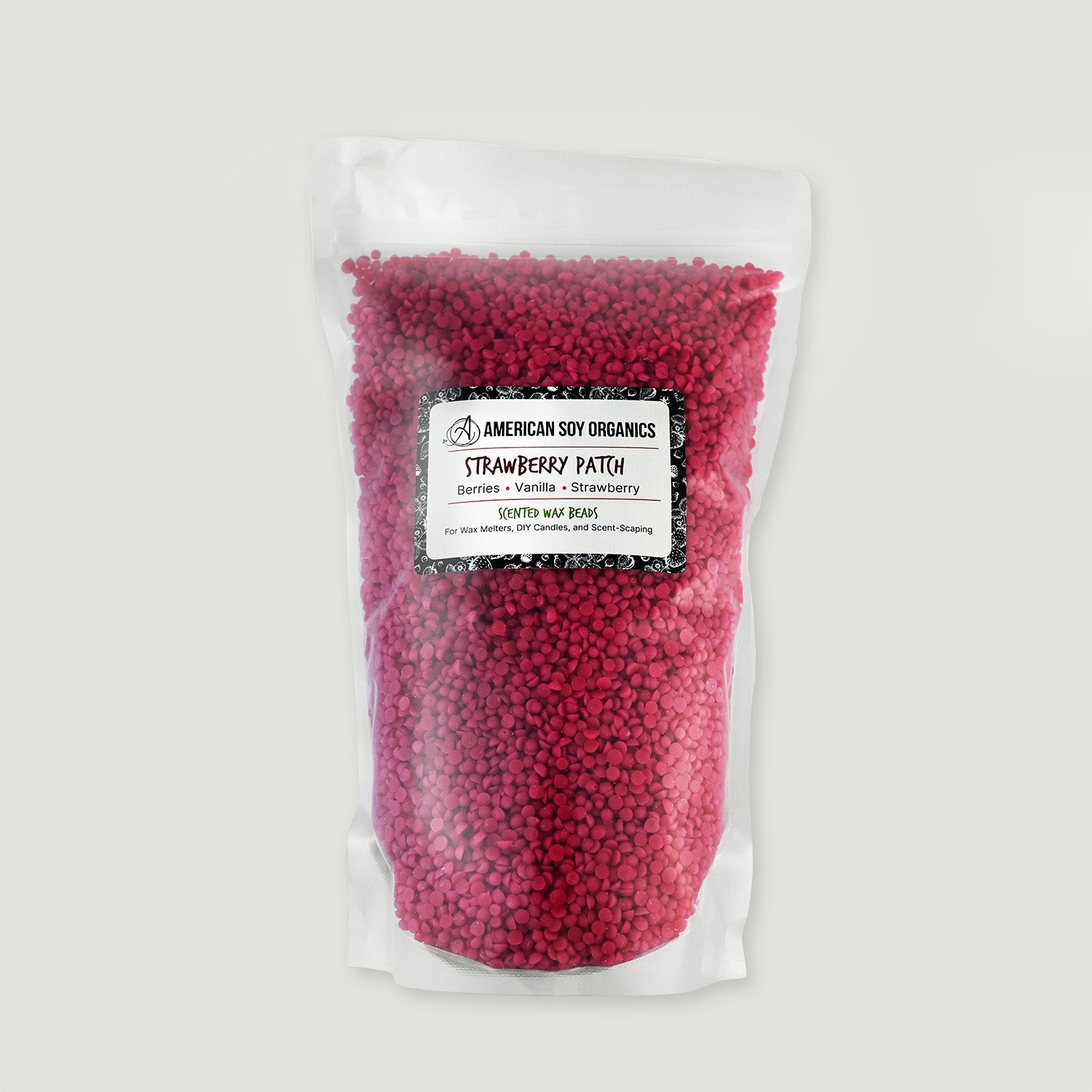 Strawberry Patch Scented Soy Beads